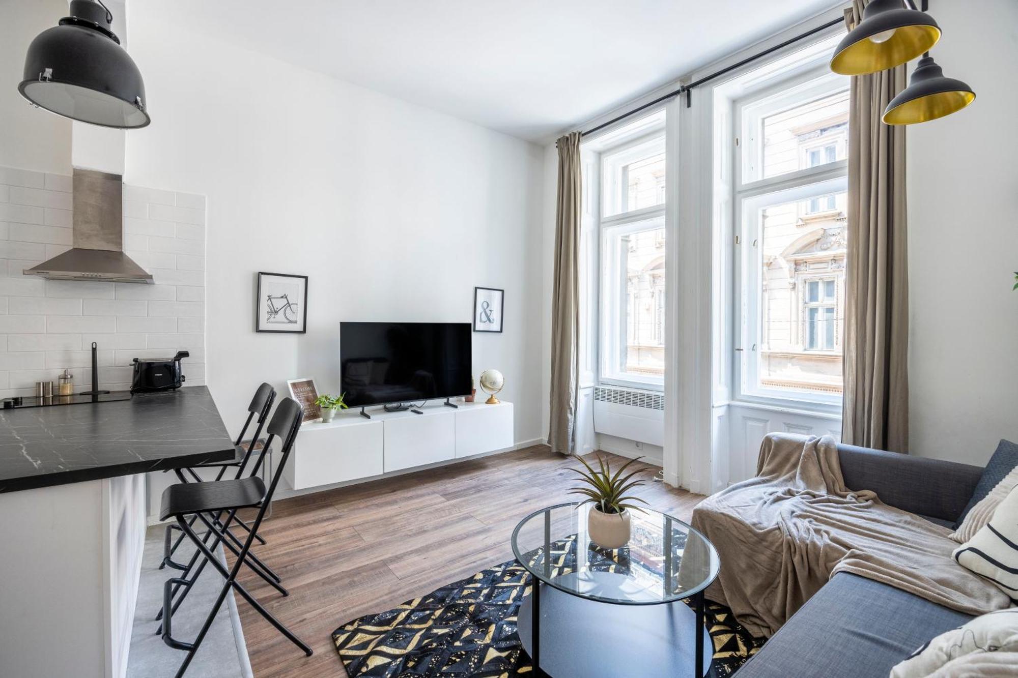 Charming & Cozy Central 1Bedrm Suites Budapest Exteriör bild